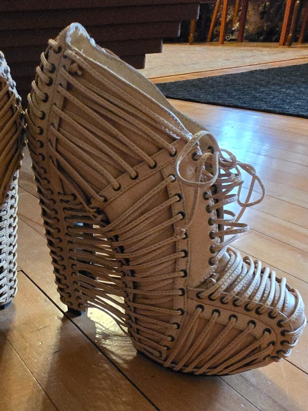 Iris Van Harpen Bootie Heels As It is.